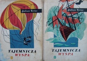 Juliusz Verne, Tajemnicza wyspa 2 tomy KOMPLET