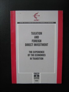 Taxation and foreign direct investment
