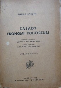 Enrico Barone, Zasady ekonomii politycznej