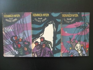 Juliusz Verne, Tajemnicza Wyspa 3 tomy KOMPLET