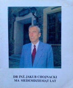 Dr inż. Jakub Chojnacki ma siedemdziesiąt lat