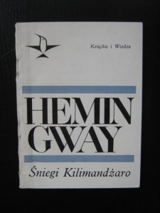 Ernest Hemingway, Śniegi Kilimandżaro