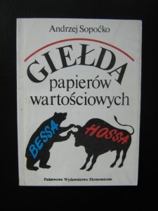 Andrzej Sopoćko, Giełda papierów wartościowych