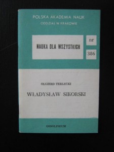 Olgierd Terlecki, Władysław Sikorski