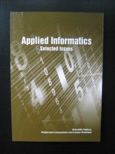 red. Łatuszyńska Radliński, Applied Informatics Selected Issues
