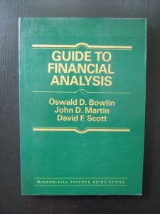 Bowlin Martin Scott, Guide to financial analysis
