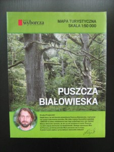 Puszcza Białowieska, Mapa turystyczna skala 1: 50.000