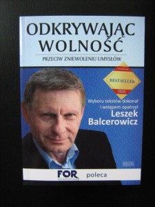 wybór Leszek Balcerowicz, Odkrywając wolność