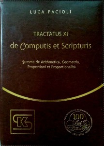 Luca Pacioli, Traktat o rachunkowości Tractatus de Computis et Scripturis