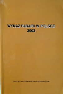 Wykaz parafii w Polsce 2003