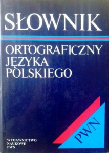 opr. M. Szymczak, Słownik ortograficzny języka polskiego