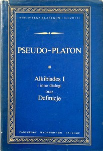 Pseudo- Platon, Alkibiades I i inne dialogi Definicje