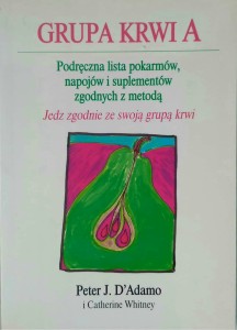 Peter D'Adamo, Grupa krwi A