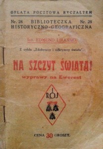 Edmund Libański, Na szczyt świata! Wyprawy na Ewerest