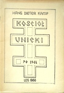 Hans Dieter Kamp, Kościół Unicki po 1944