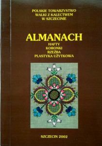 Almanach, Hafty Koronki Rzeźba Plastyka użytkowa