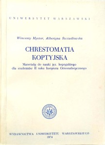 Myszor Szczudłowska, Chrestomatia koptyjska