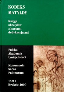 Kodeks Matyldy, Księga obrzędów z kartami dedykacyjnymi