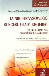 Michalski Prędkiewicz, Tajniki finansowego sukcesu dla mikrofirm