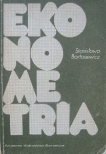 Stanisława Bartosiewicz, Ekonometria