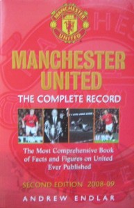 Andrew Endlar, Manchester United The Complete Record