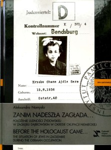 Aleksandra Namysło, Zanim nadeszła zagłada