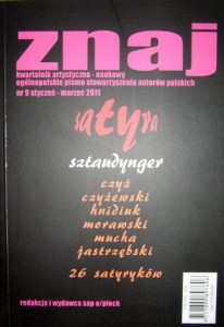 Znaj Kwartalnik artystyczno- naukowy Satyra Sztaudynger