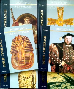 Dzieje Cywilizacji Arkady 6 tomów KOMPLET