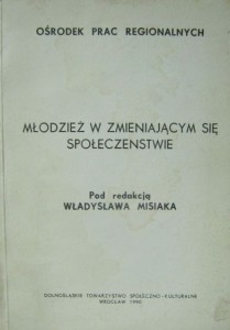 red. Władysław Misiak, Młodzież w zmieniającym się społeczeństwie