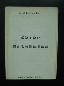 s. Michaela, Zbiór artykułów