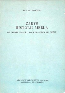 Jan Setkowicz, Zarys historii mebla