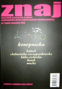 Znaj Kwartalnik artystyczno- naukowy lipiec- wrzesień 2010