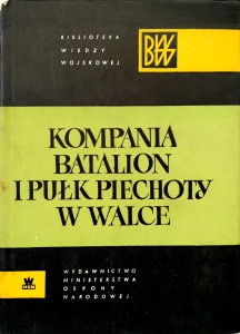 Kompania batalion i pułk piechoty w walce