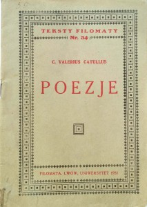 Valerius Catullus, Poezje