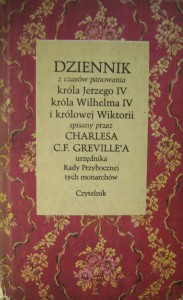 opr. Michał Ronikier, Dziennik z czasów panowania króla Jerzego IV króla Wilhelma IV i królowej Wiktorii