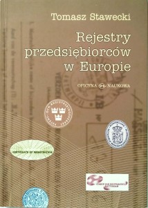 Tomasz Stawecki, Rejestry przedsiębiorców w Europie