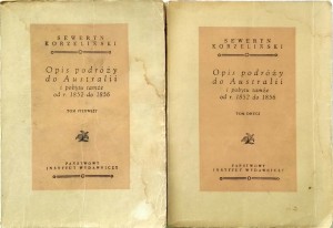 Seweryn Korzeliński, Opis podróży do Australii 2 tomy